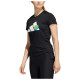 Adidas Γυναικεία κοντομάνικη μπλούζα Aeroready Flower Graphic